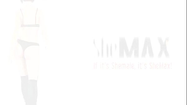 Lovely Thai femboy reveals small titties and hairy shecock