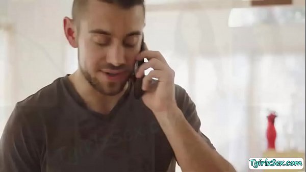 Brunette Ts Khloe Kay nasty blowjob