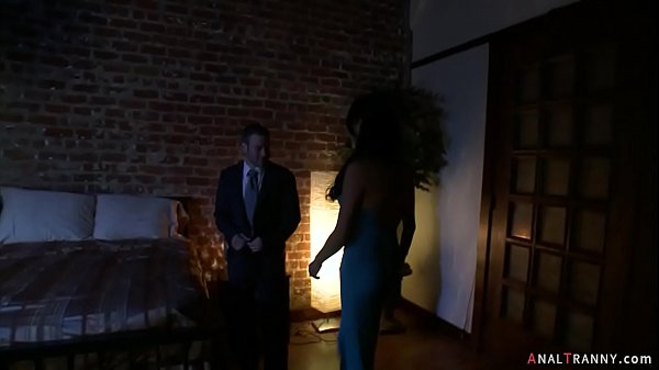 Dominant shemale anal fists man