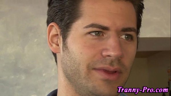 Tattooed ladyboy gets bj