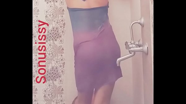 Nude in bathroom  ladyboy