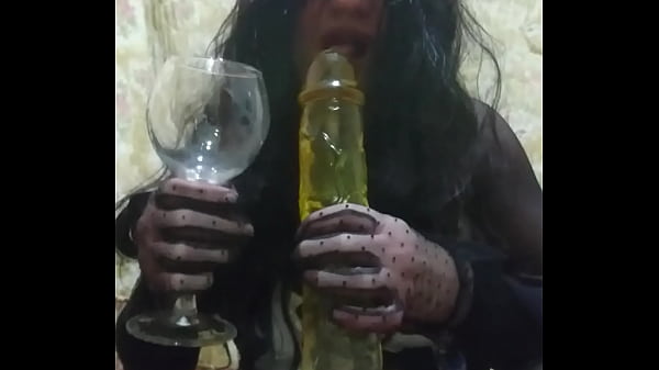 Alice Red swallows cum and piss (part 2)