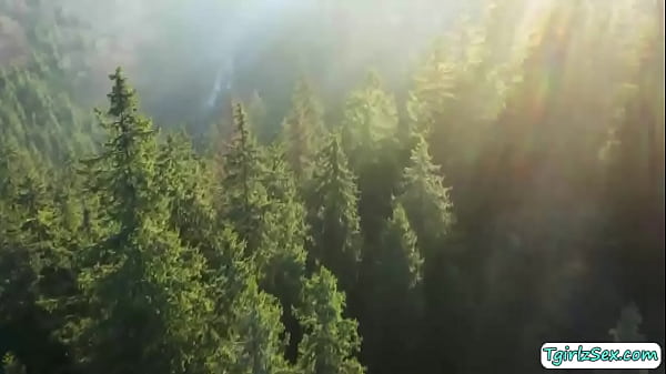 Stepsisters Liv Revamped and tbabe Korra Del Rio outdoor anal 3way