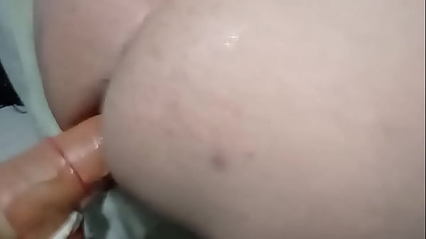 Anal toy doggy style