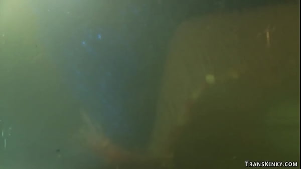 Shemale siren bound and fucked sailor