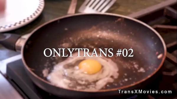 Shemale friends fucking in bedroom in the morning