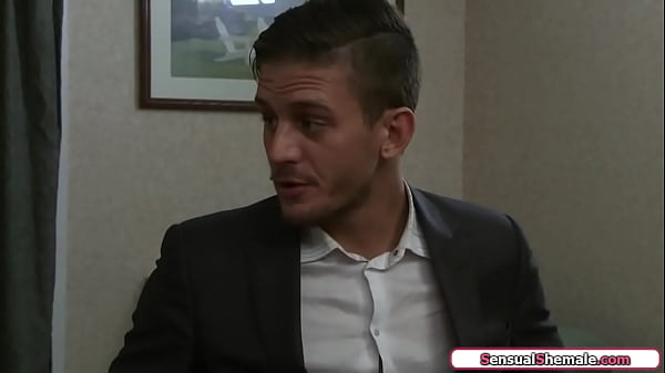 TS Foxxy asslicks and anal fucks her bf