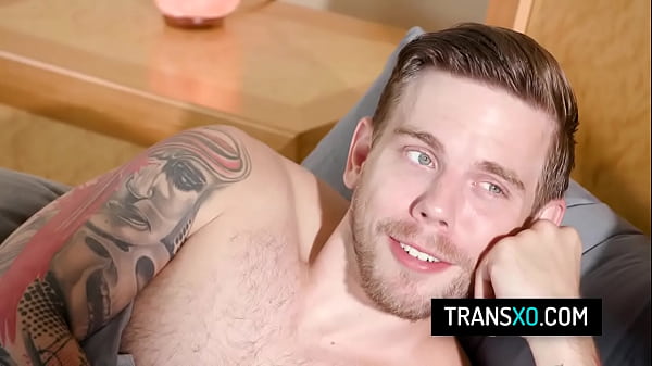 Horny stud fucks his big ass trans girlfriend Ember Fiera