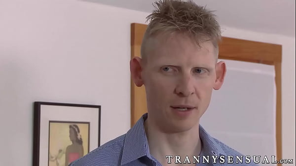 Hot transgender teen Chelsea enjoying Robs big hard cock