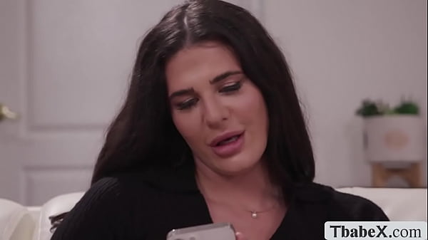 TS babysitter gets barebacked by her boss big cock