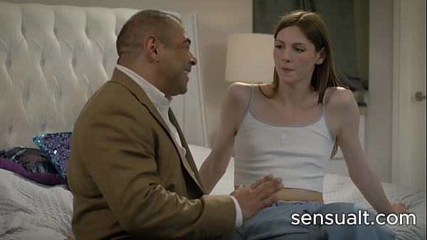 Sexy blonde TS girl seduces step dad for a hardcore fuck [Draven Navarro, Amanda Riley]