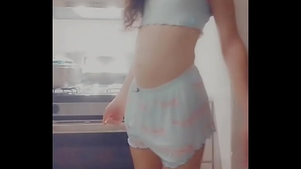 Skinny Latina Showing Off