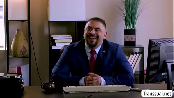 Trans stepdaughter always craves for my big dick