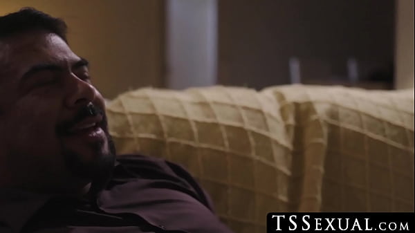 TSSexual.com – Melanie Brooks’s sexy therapy session ends in a doggystyle fuck